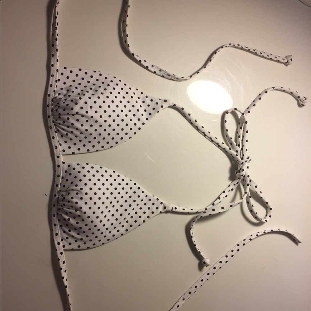 Frankie's polka dot bikini top